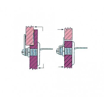 Chiusura rotante per boccaporti e gavoni
